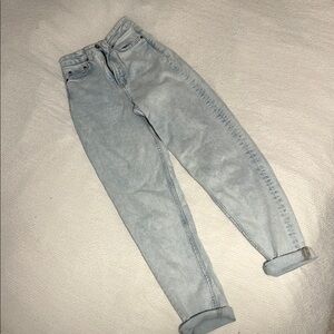H&M Blue Boyfriend Jeans Relaxed Fit